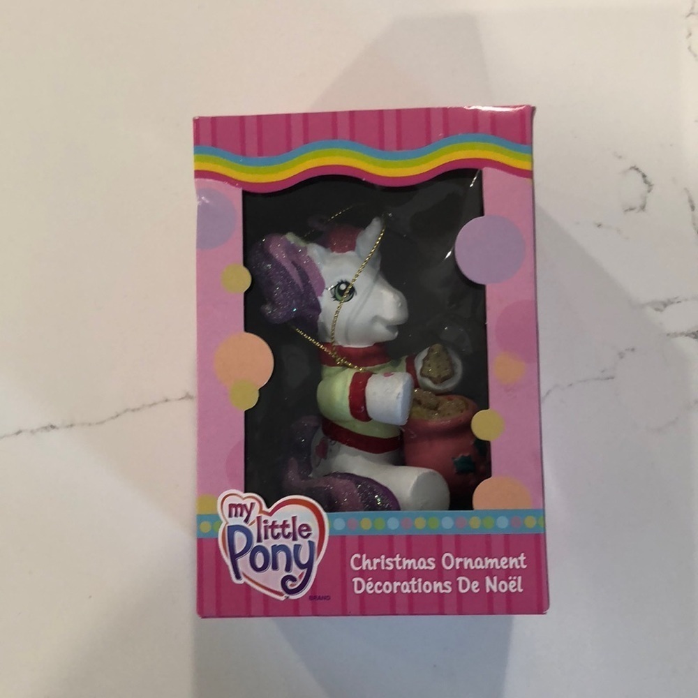 My Little Pony Kurt S Adler Christmas ornament Sweetie  Belle NIB 2008 Hasbro